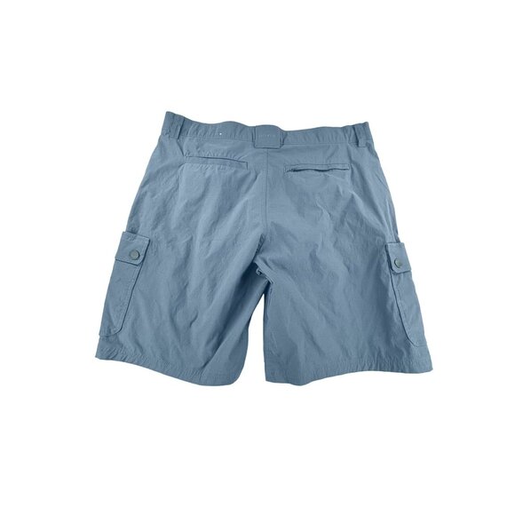 Orvis Voyager Cargo Shorts Mens Size 38 Navy Blue - Picture 6 of 7